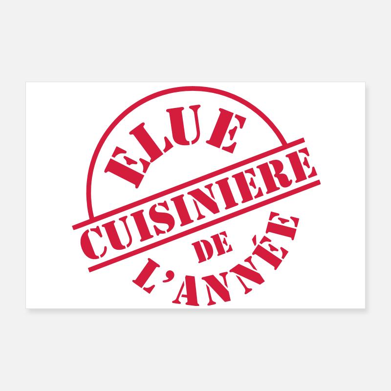 # Cuisinière # Poster 90 x 60 cm