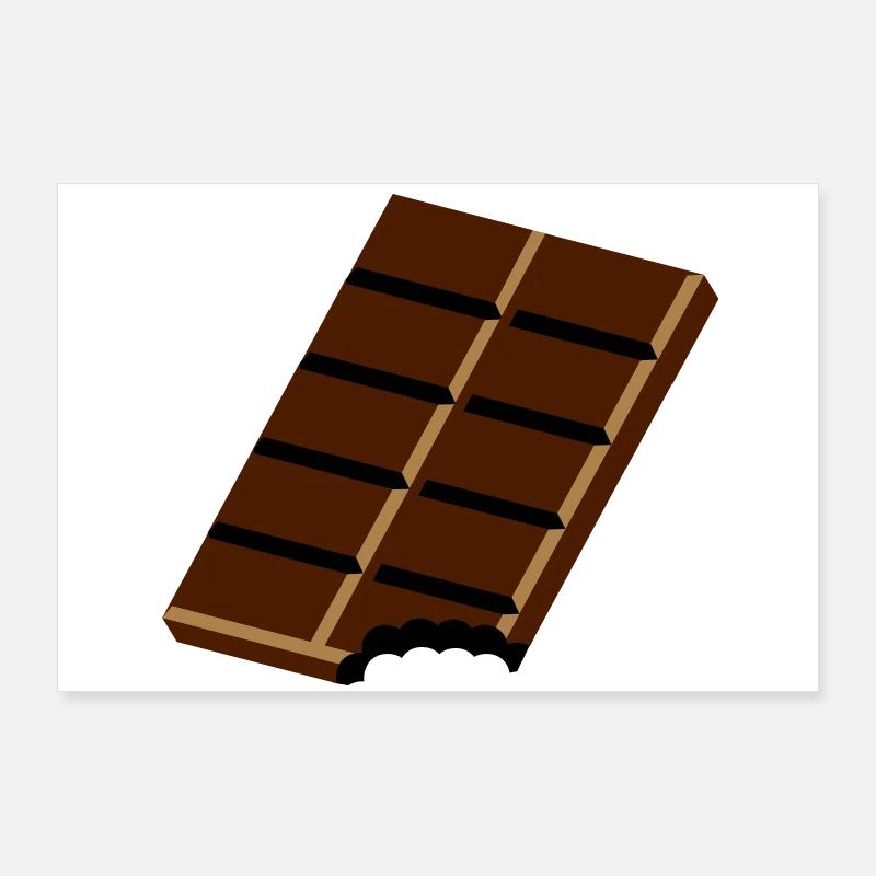 A chocolate bar Poster 36" x 24" (90x60 cm)