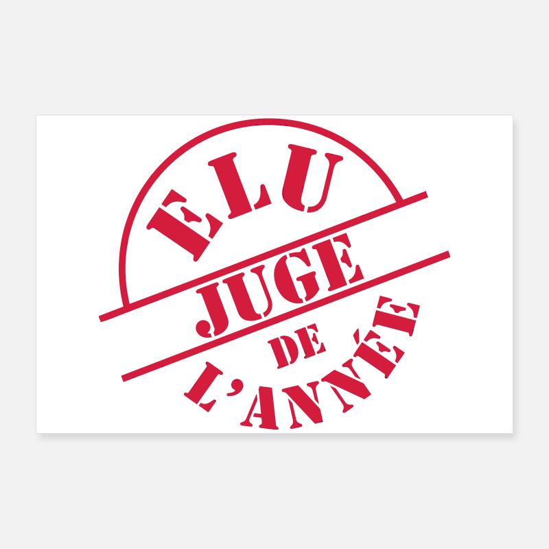 Judge Poster 90x60 cm