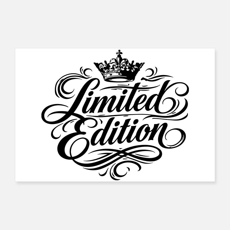 Édition limitée Poster 90 x 60 cm