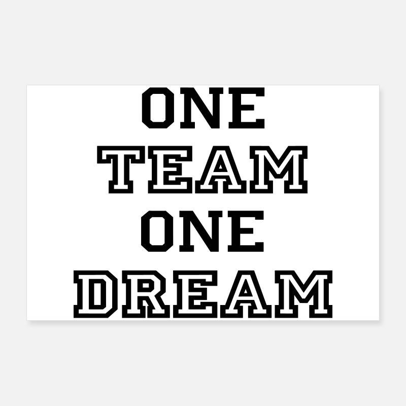 Team Poster 90x60 cm
