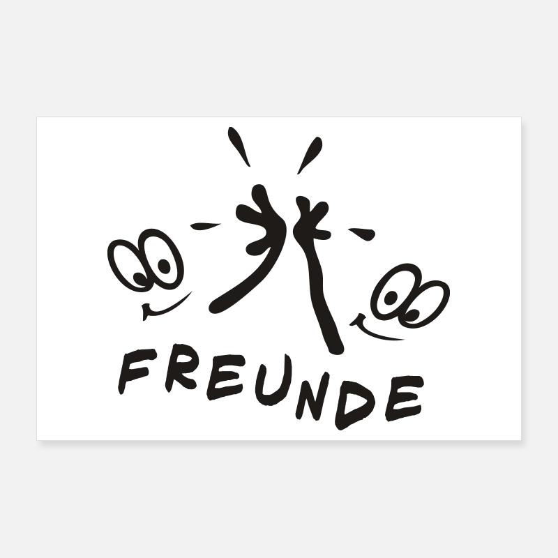 Friends Poster 36" x 24" (90x60 cm)