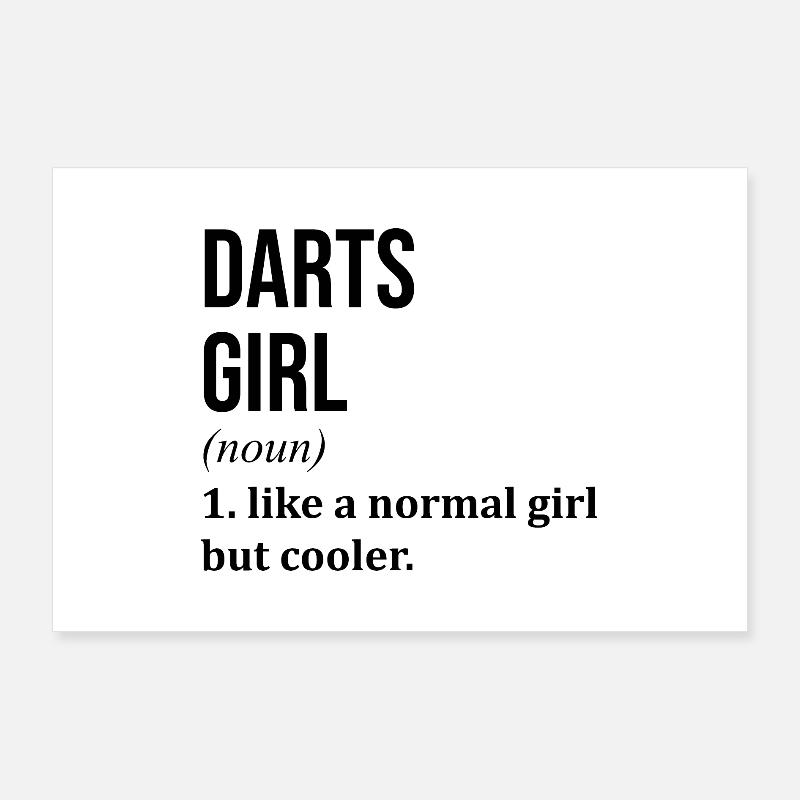 Darts Poster 36" x 24" (90x60 cm)