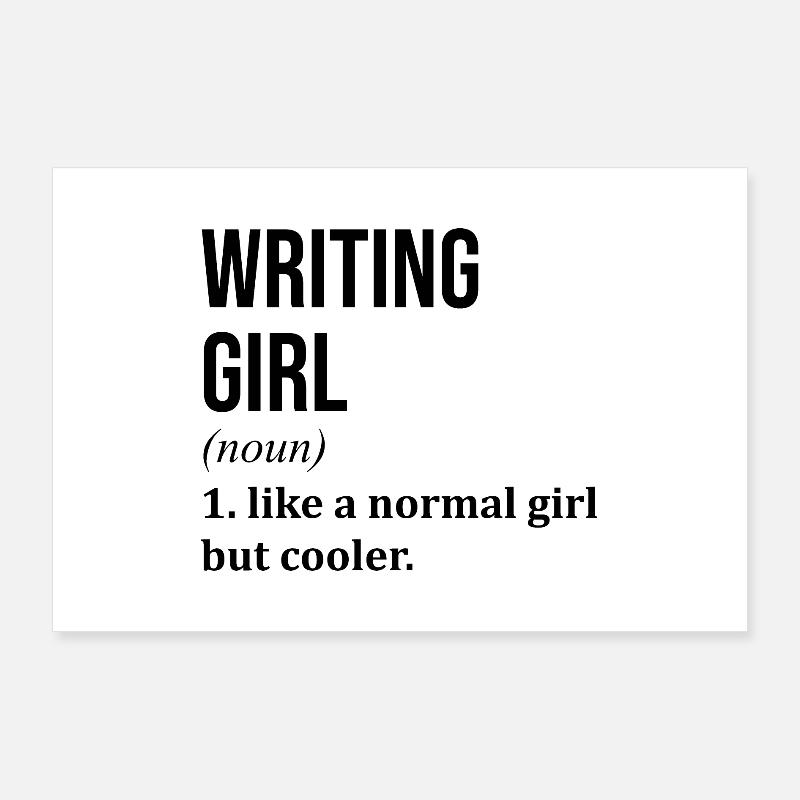 Author Poster 36" x 24" (90x60 cm)