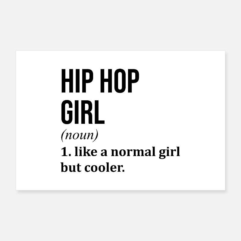 Hip Hop Poster 90x60 cm