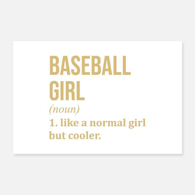 Baseball Poster 90x60 cm