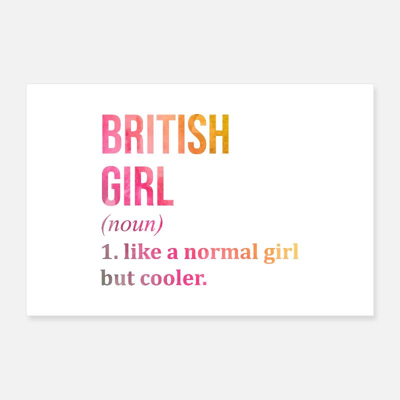 Great British Poster 36" x 24" (90x60 cm)