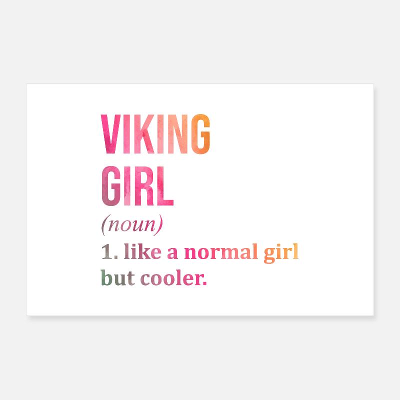 Viking Poster 90 x 60 cm