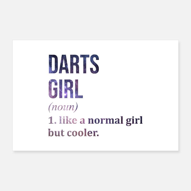 Darts Poster 90x60 cm
