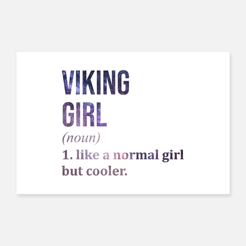 Viking Poster 90 x 60 cm