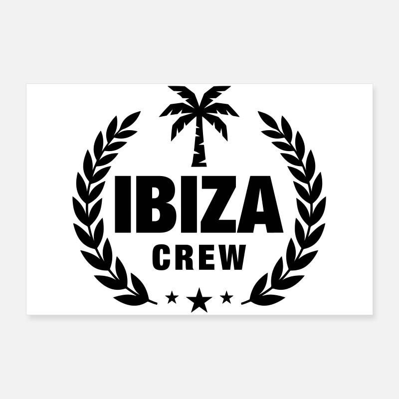 Équipage Ibiza Poster 90 x 60 cm