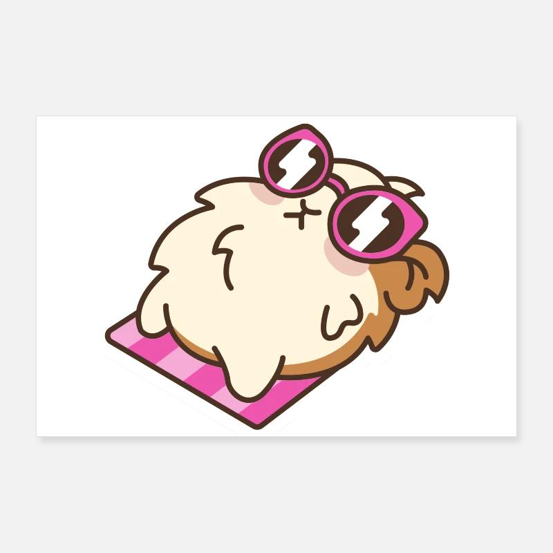 Hamster Poster 90x60 cm