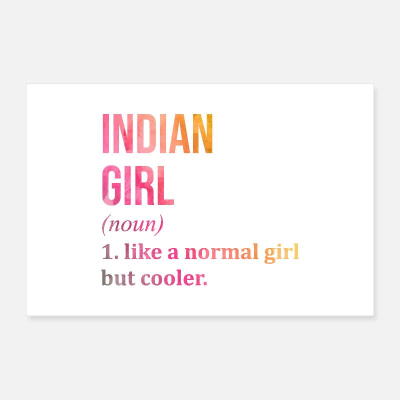 India Poster 36" x 24" (90x60 cm)