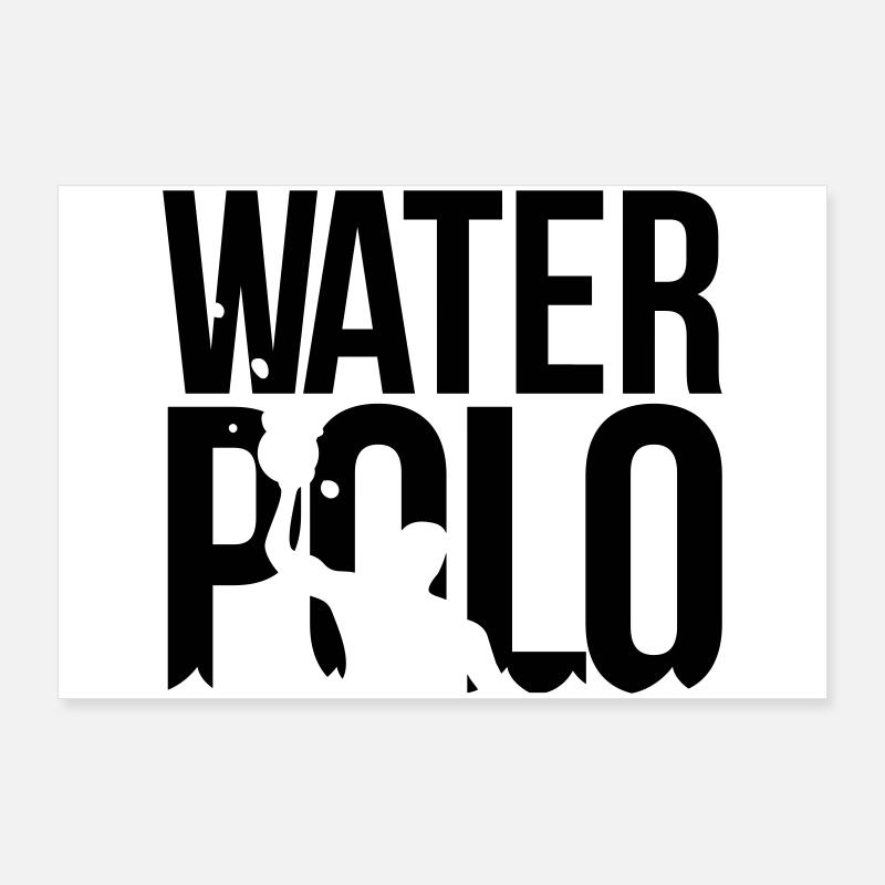 waterpolo Poster 36" x 24" (90x60 cm)