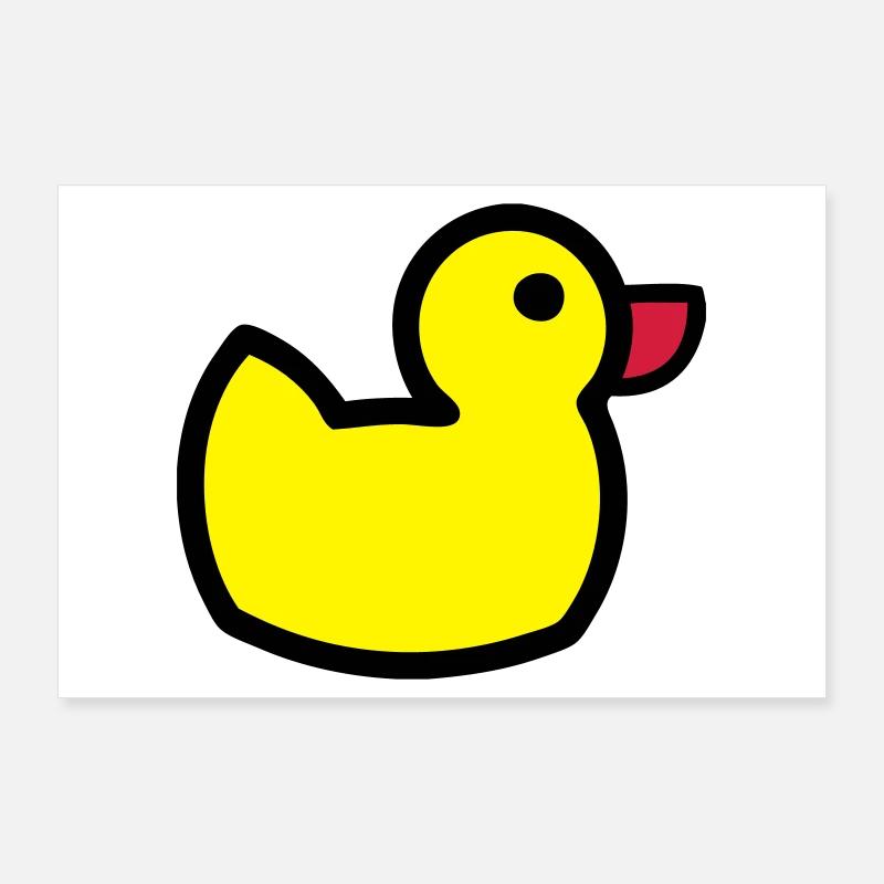 Entchen Poster 90x60 cm