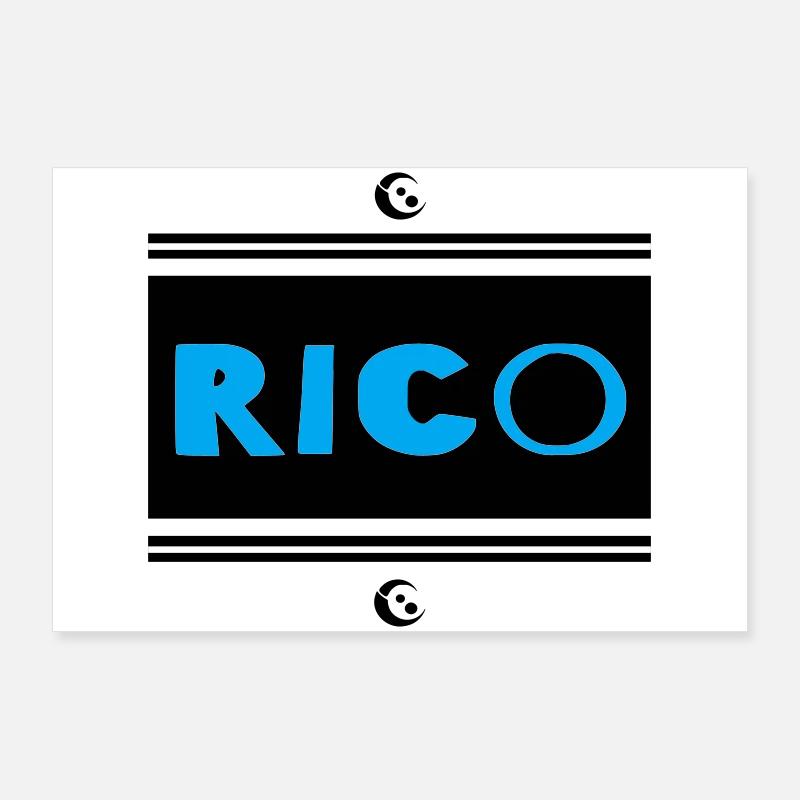 Rico Poster 90 x 60 cm