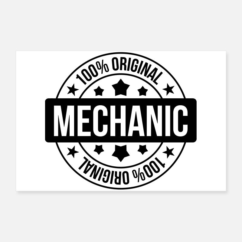 Mechanic ! Poster 36" x 24" (90x60 cm)