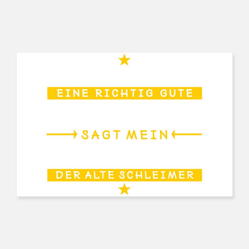 Ich bin Schwiegermutter Poster 90x60 cm