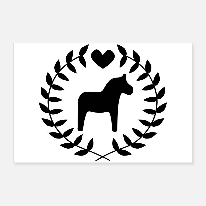 Cheval Dala Poster 90 x 60 cm