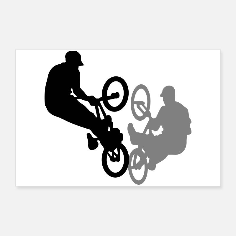 BMX Poster 36" x 24" (90x60 cm)