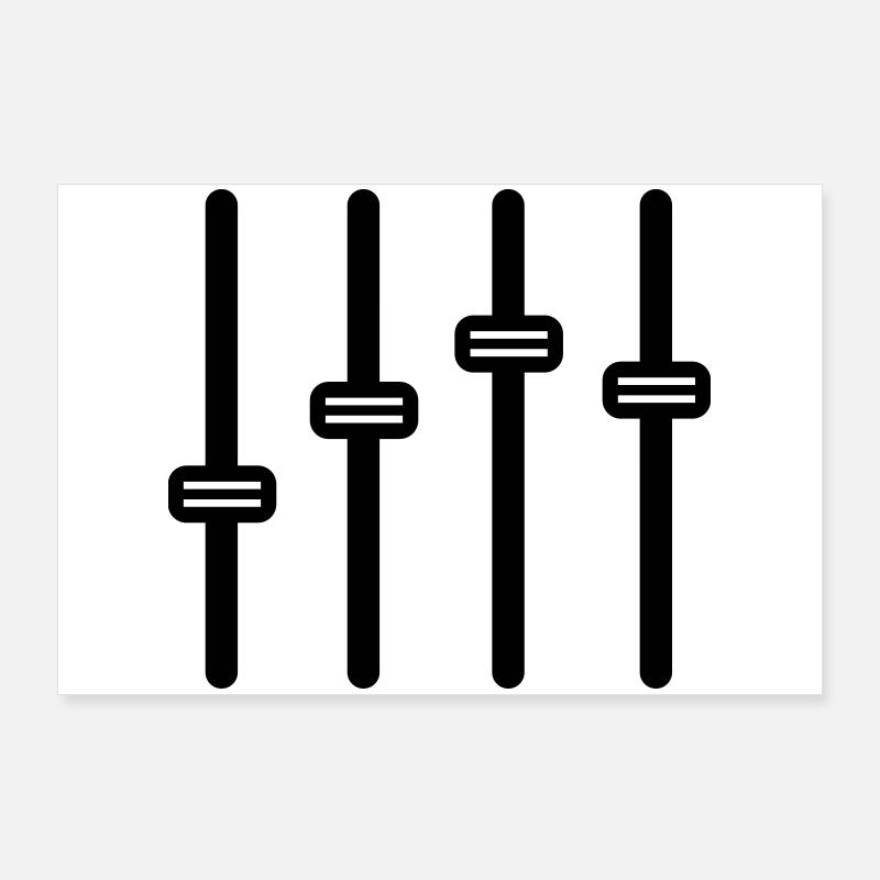 audio Poster 36" x 24" (90x60 cm)
