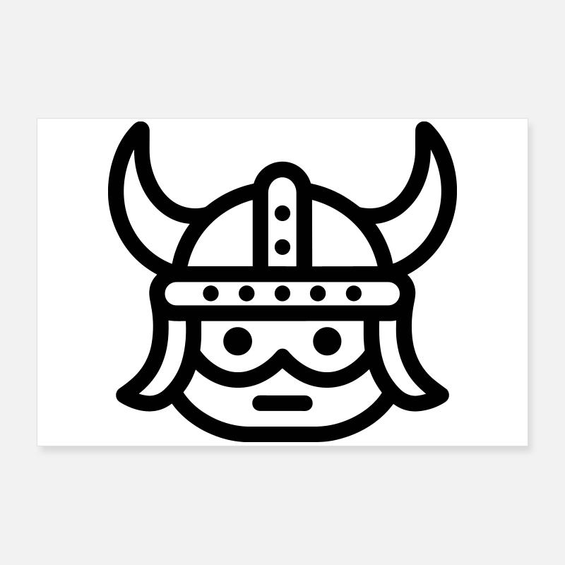 viking Poster 90 x 60 cm