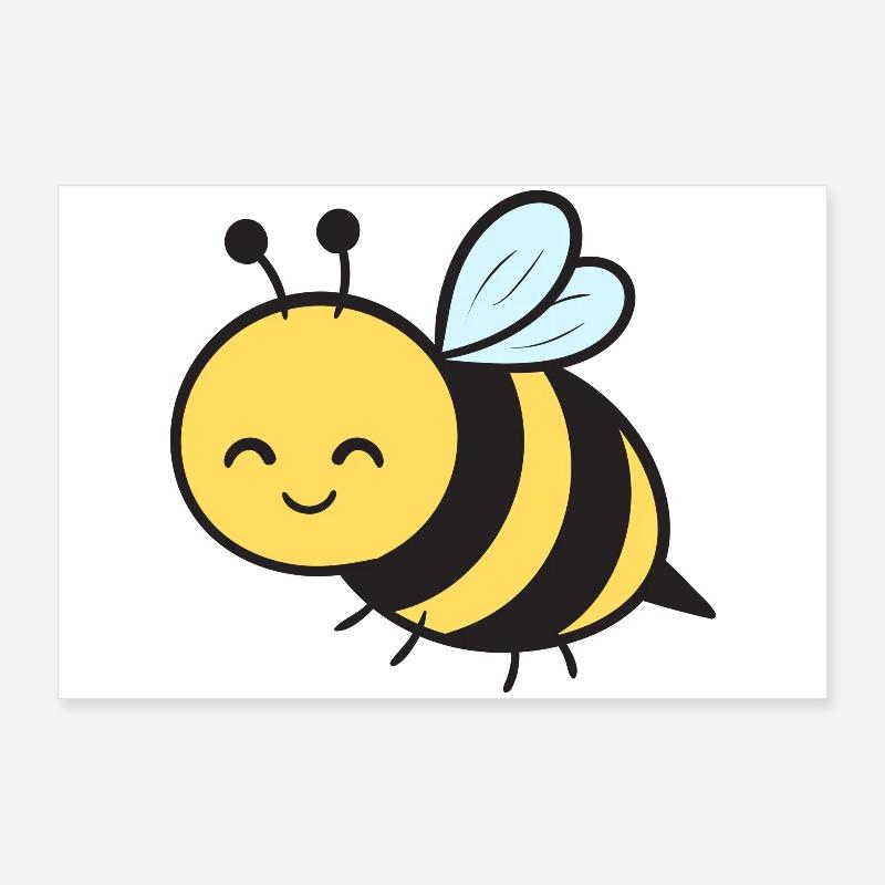 Bee Bees Poster 36" x 24" (90x60 cm)