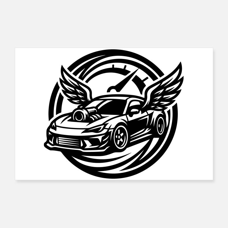 Auto Tuning Tacho Poster 90x60 cm