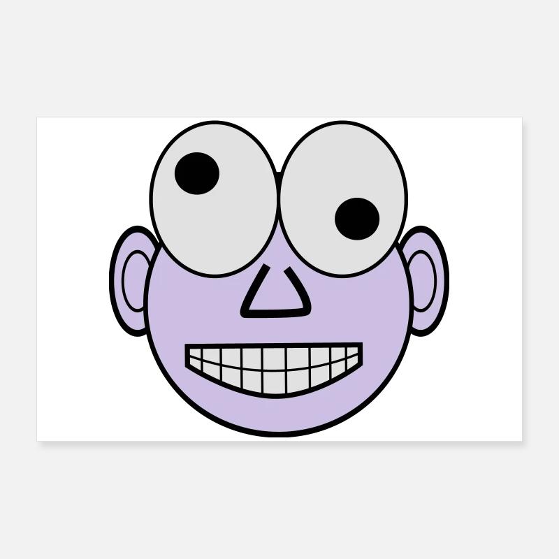 funny face Poster 90 x 60 cm