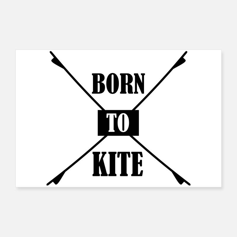 Kiteboard Poster 90x60 cm