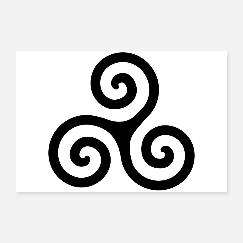 Spirale Poster 90x60 cm