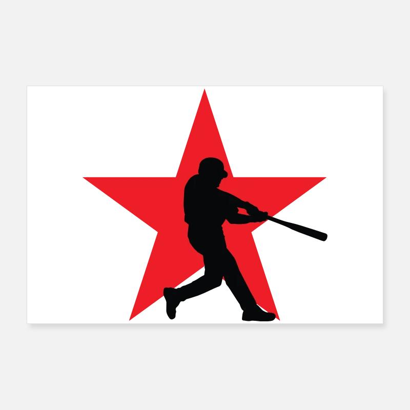 Baseball - Sport Poster 90 x 60 cm