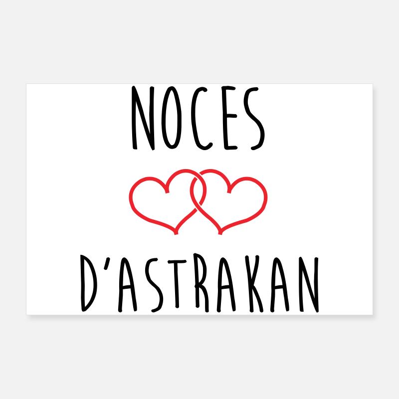 Wedding Anniversary - Astrakhan Wedding (64 years) Poster 36" x 24" (90x60 cm)