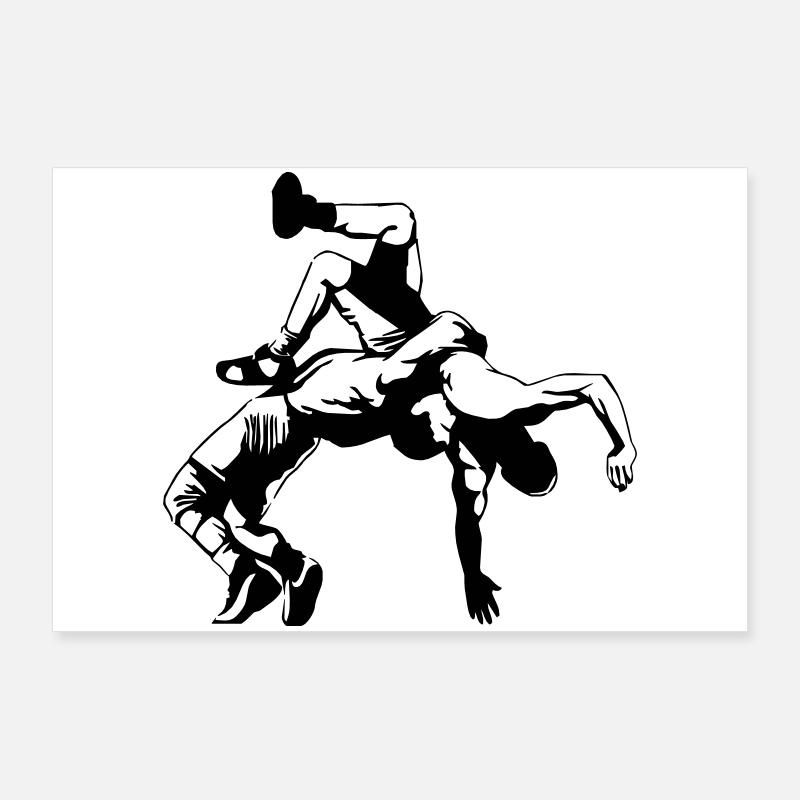Wrestler Poster 36" x 24" (90x60 cm)