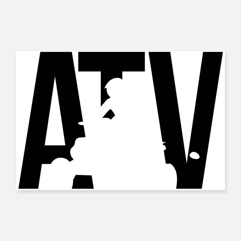 ATV Poster 36" x 24" (90x60 cm)