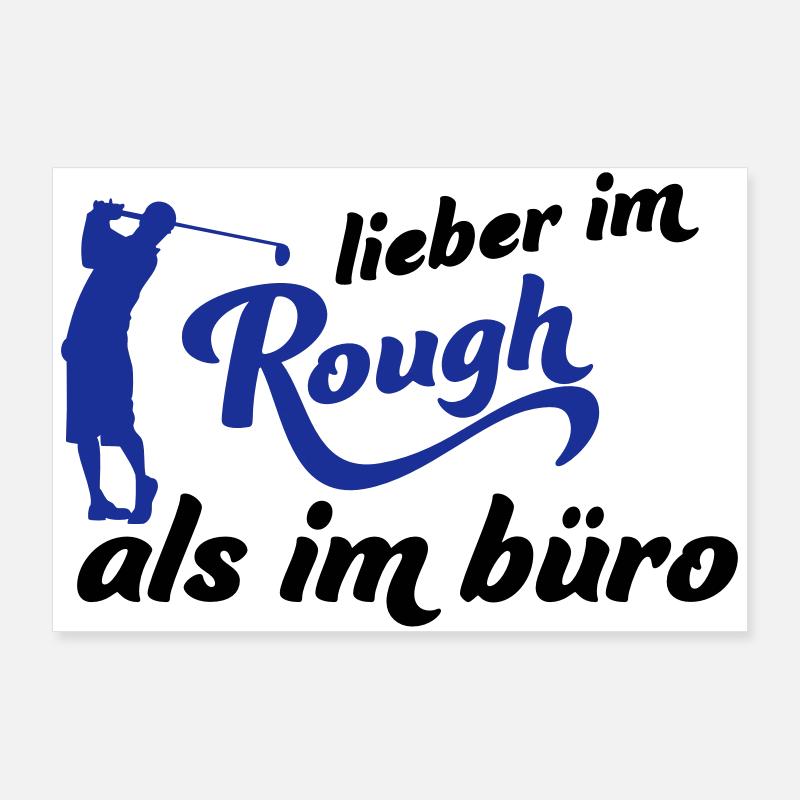 Golf Poster 90x60 cm