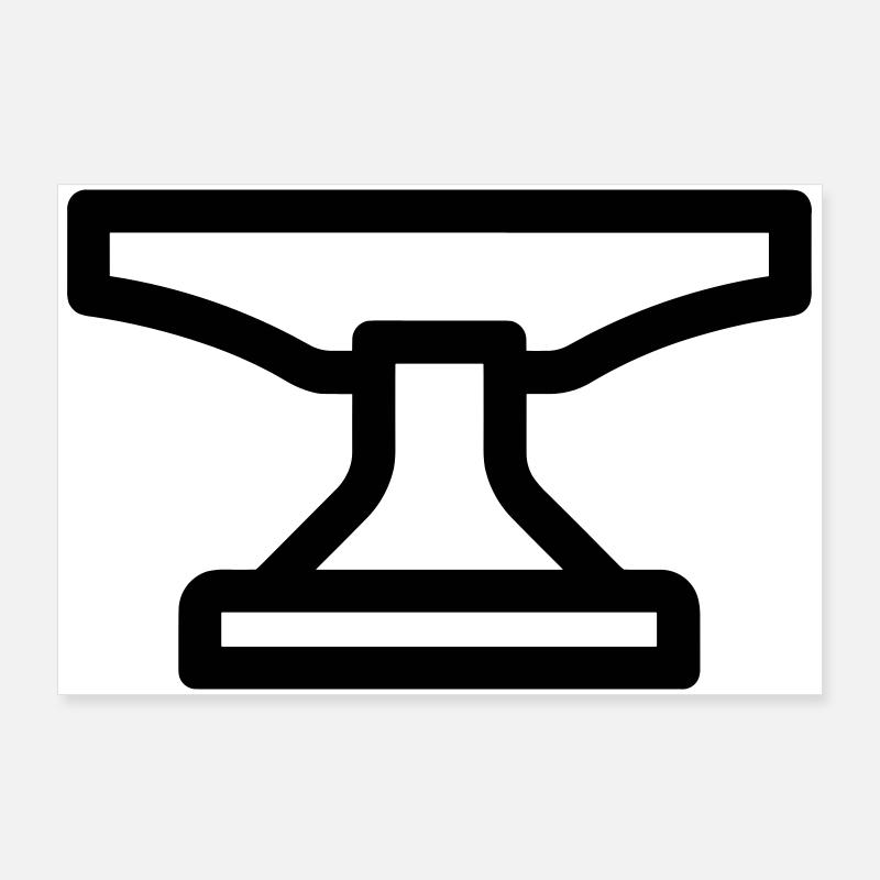 enclume Poster 90 x 60 cm