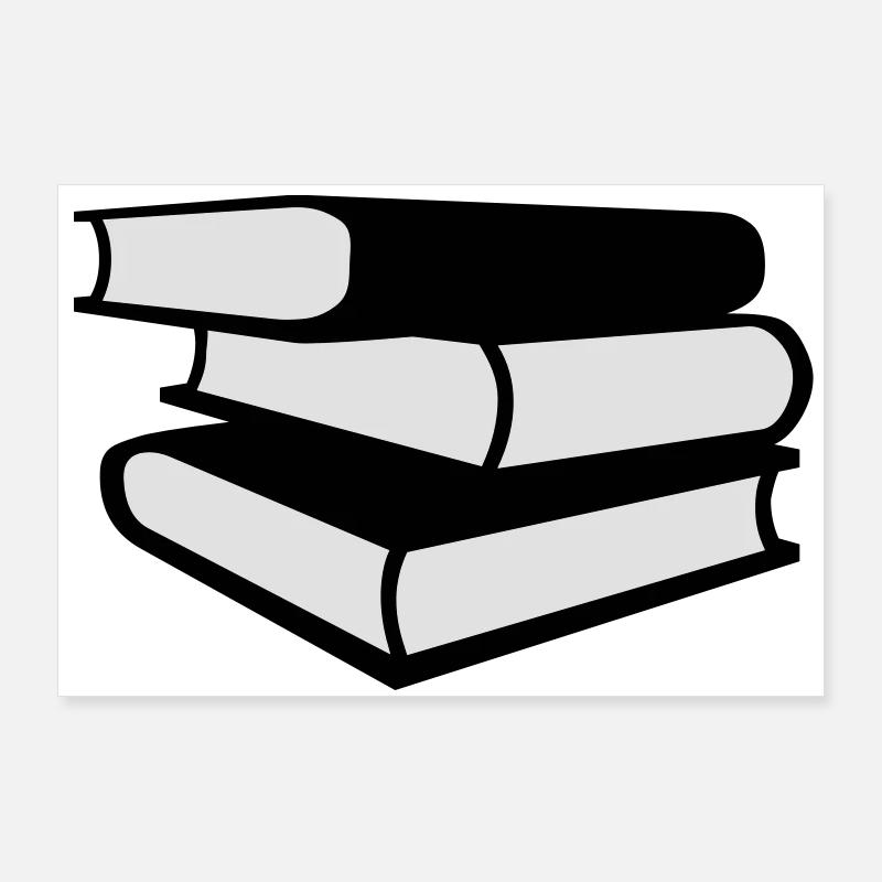Libri Poster 90x60 cm