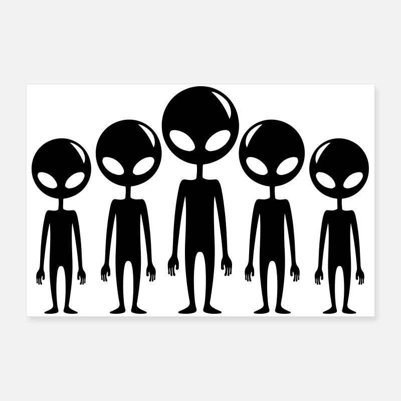 Aliens Team Poster 36" x 24" (90x60 cm)