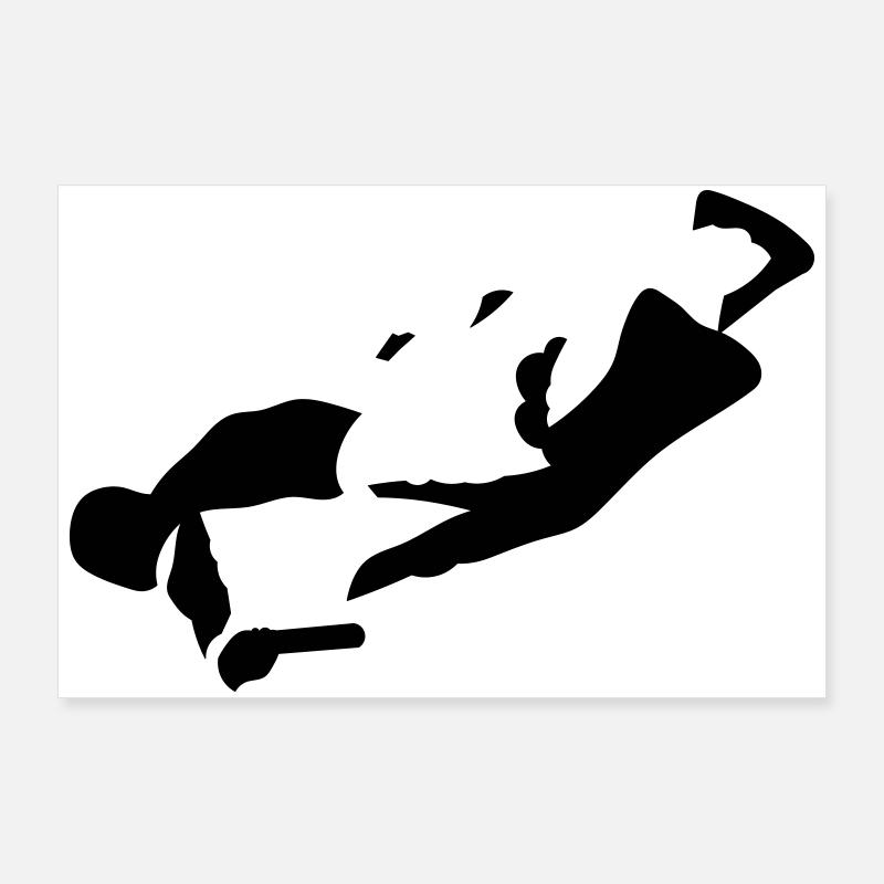 Combinaison ailée Poster 90 x 60 cm