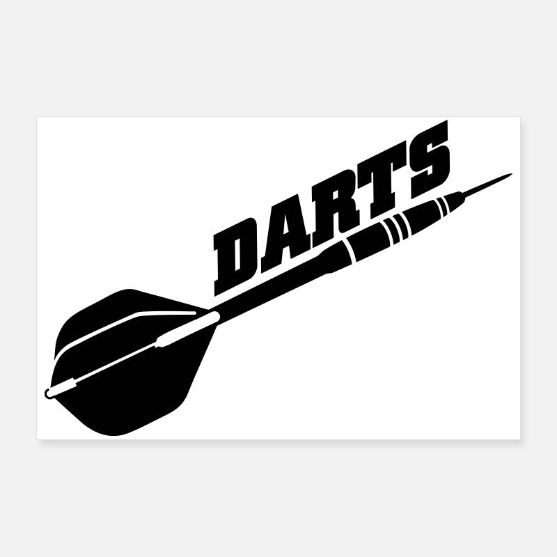 darts Poster 90x60 cm