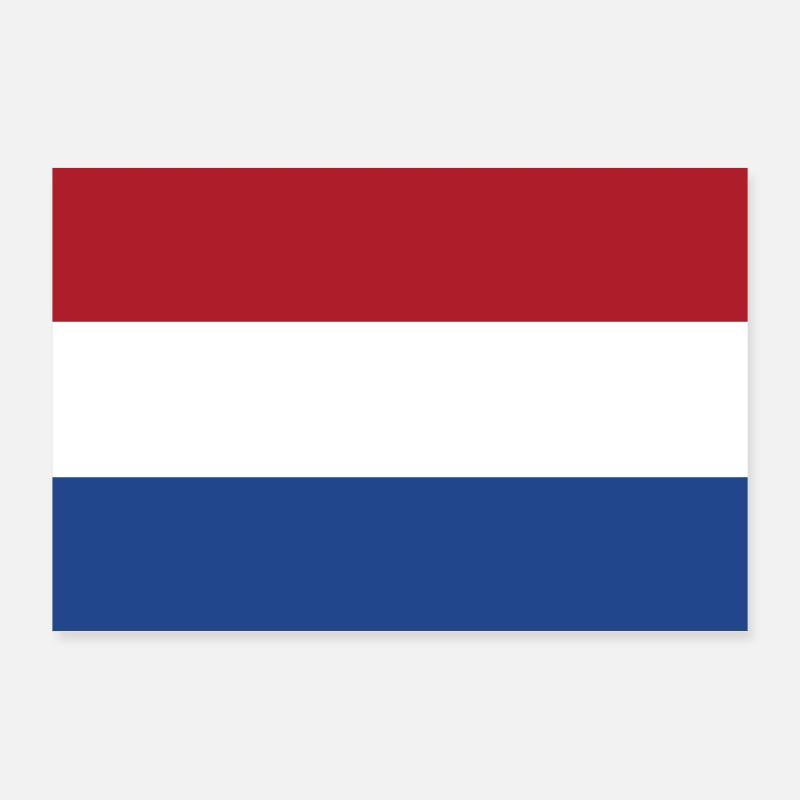 Netherlands Holland Flag Poster 36" x 24" (90x60 cm)