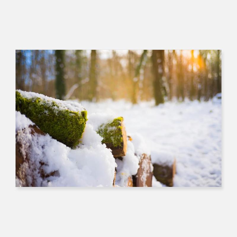 Chemin Forestier Poster 90 x 60 cm