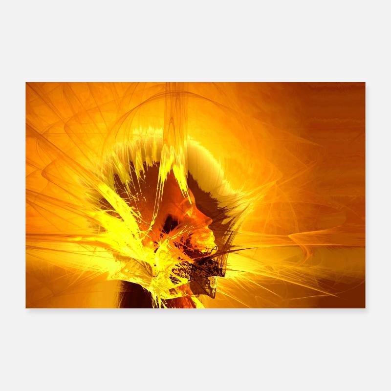 Gehirnwellen Poster 90x60 cm