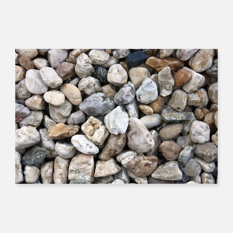 galets Poster 90 x 60 cm