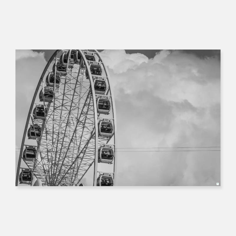 grande roue Poster 90 x 60 cm
