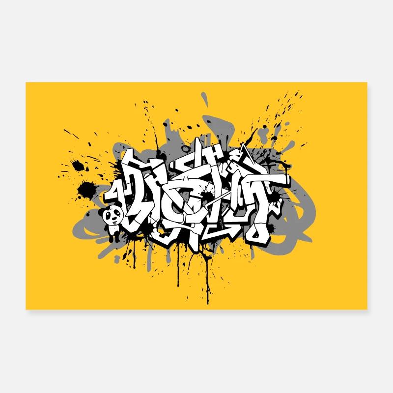 graffiti Poster 36" x 24" (90x60 cm)