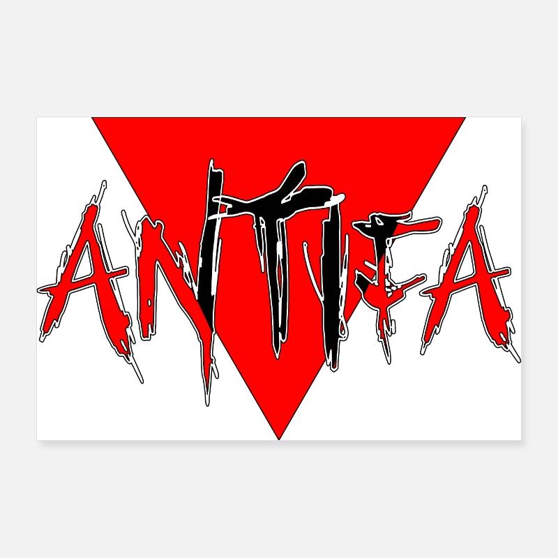 Les antifas Poster 90 x 60 cm