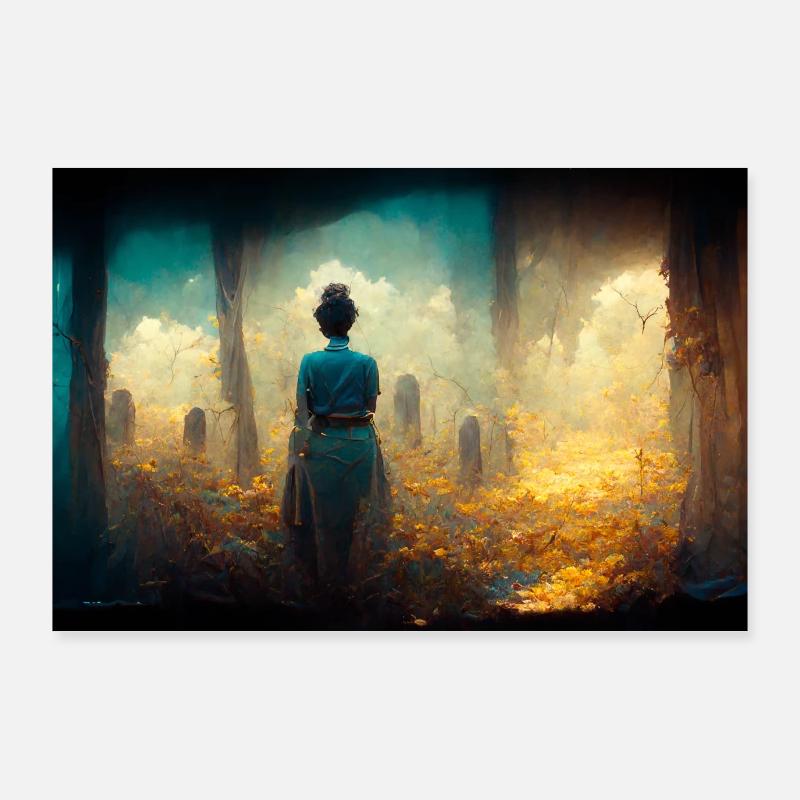 commemorating the dead Poster 36" x 24" (90x60 cm)