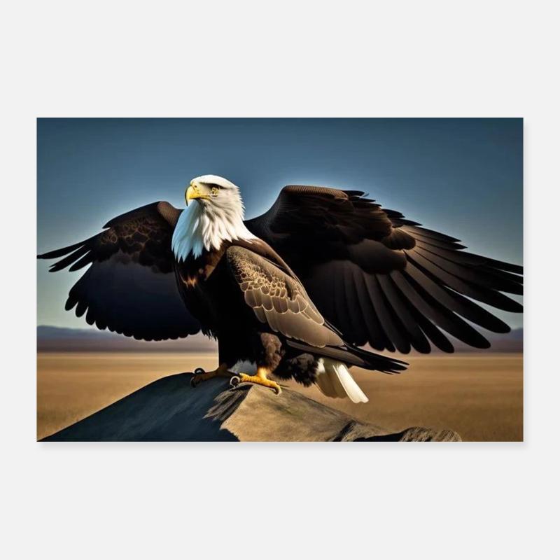 Adler Poster 90x60 cm